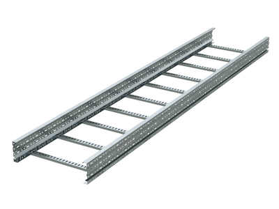 Лоток лестничный 200x300, лонжерон 1,5 мм, L 6 м (ULM623ZL)